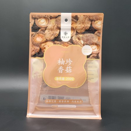 八邊封香菇包裝袋 菌菇干貨類(lèi)食品自立袋曲奇餅干包裝袋復(fù)合材質(zhì)