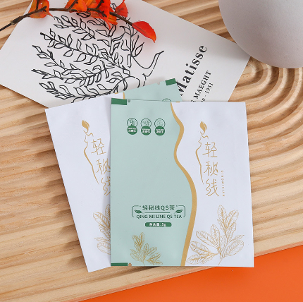專業(yè)生產鋁箔茶葉食品包裝袋 輕秘線QS減肥綠茶紅茶密封袋